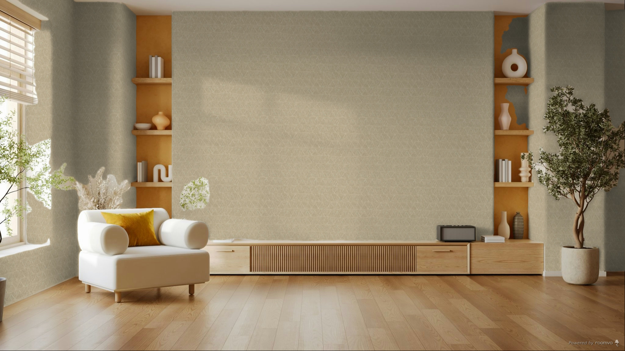 Geometrische Vliestapete, gold-braun, 340344, Sensory Eijffinger