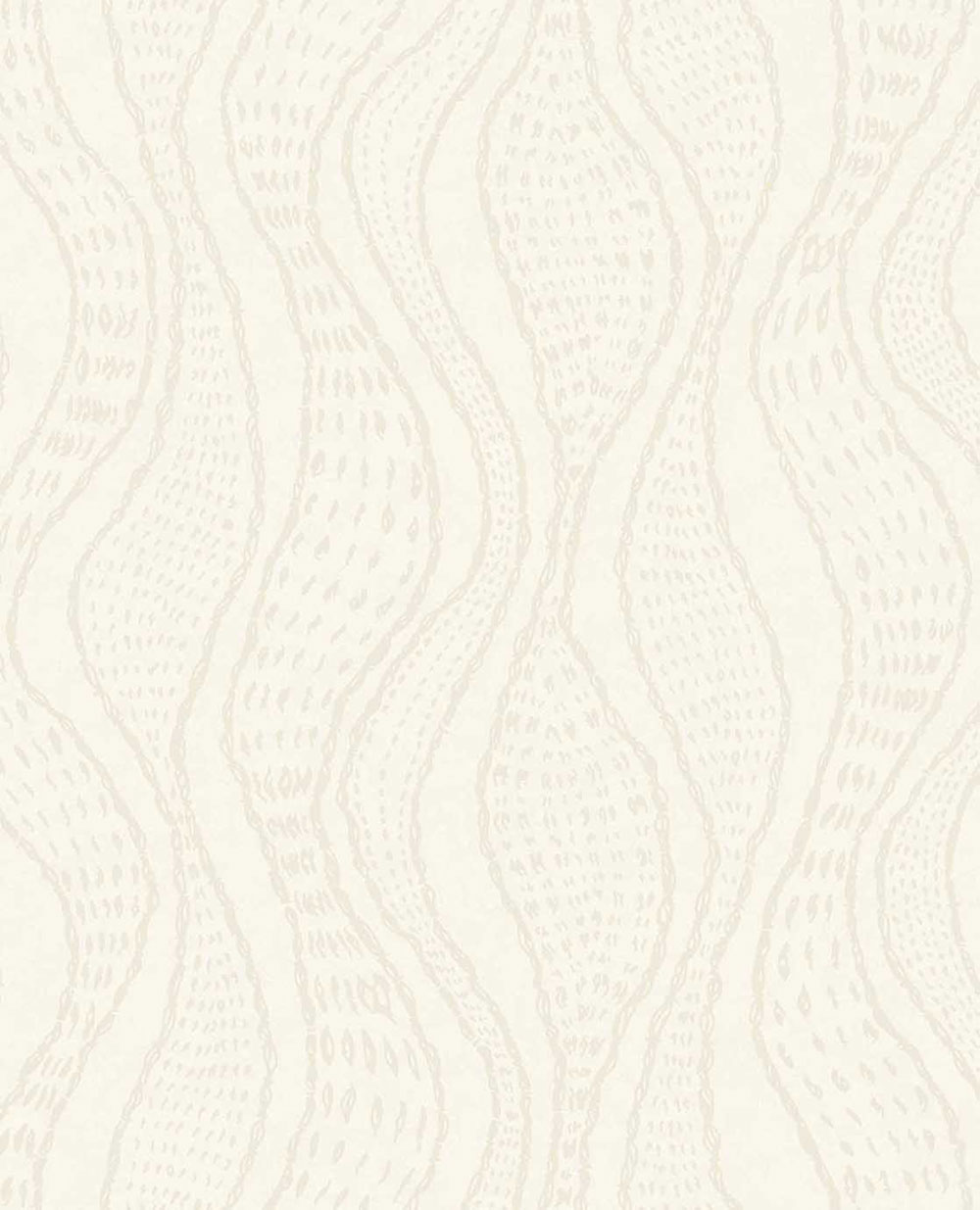 Geometrische Vliestapete, creme, 340352, Sensory Eijffinger