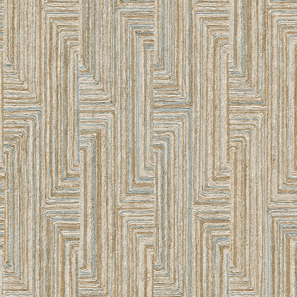 Geometrische Vliestapete, beige-grau, SA524015, Santa Fe, Design ID