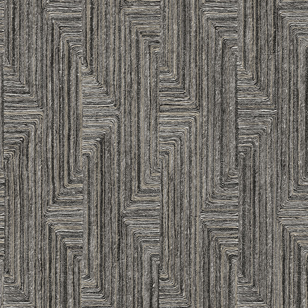 Geometrische Vliestapete, schwarz-grau, SA524017, Santa Fe, Design ID