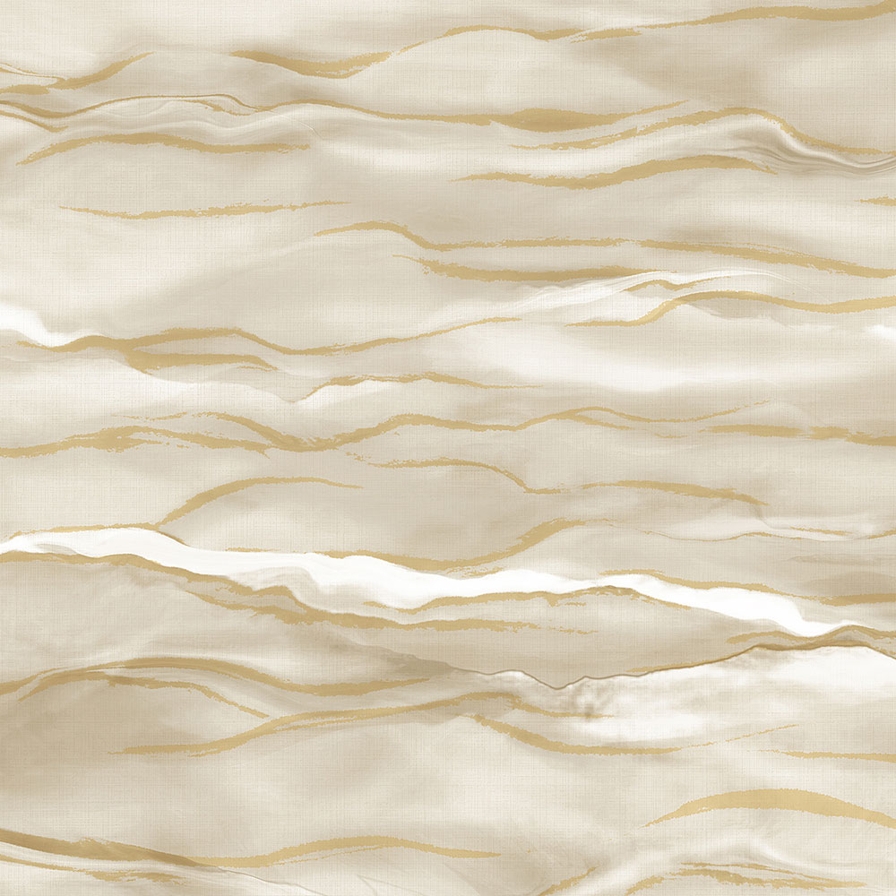 Vliestapete, beige, Wellen, Marmor, SA524042, Santa Fe, Design ID