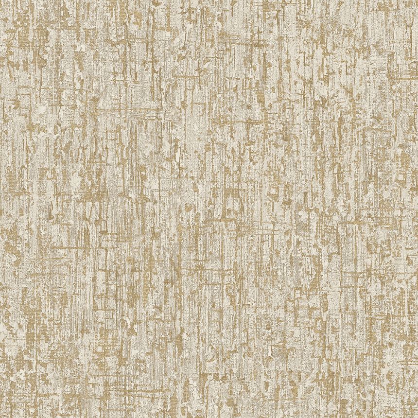 Vliestapete, beige-gold, Struktur, SA524075, Santa Fe, Design ID