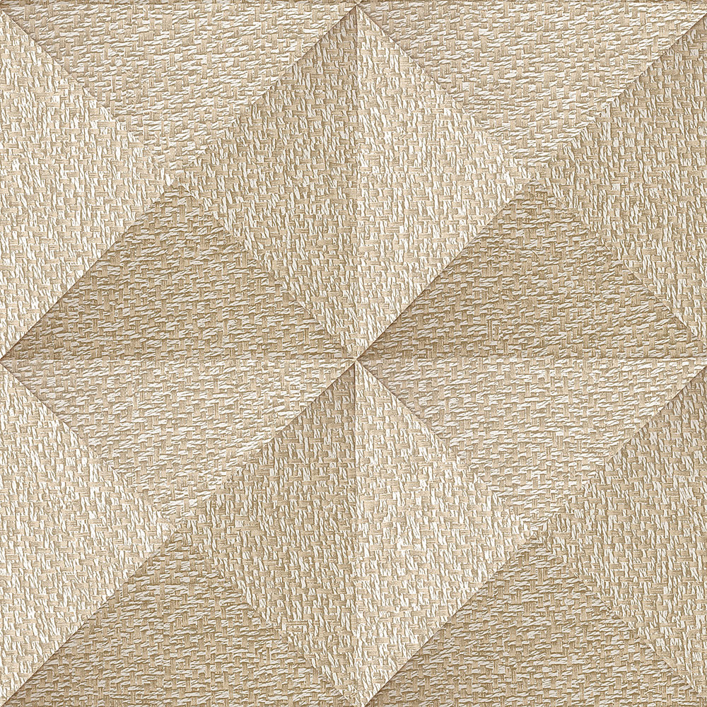 Geometrische Vliestapete, braun-beige, SA524103, Santa Fe, Design ID