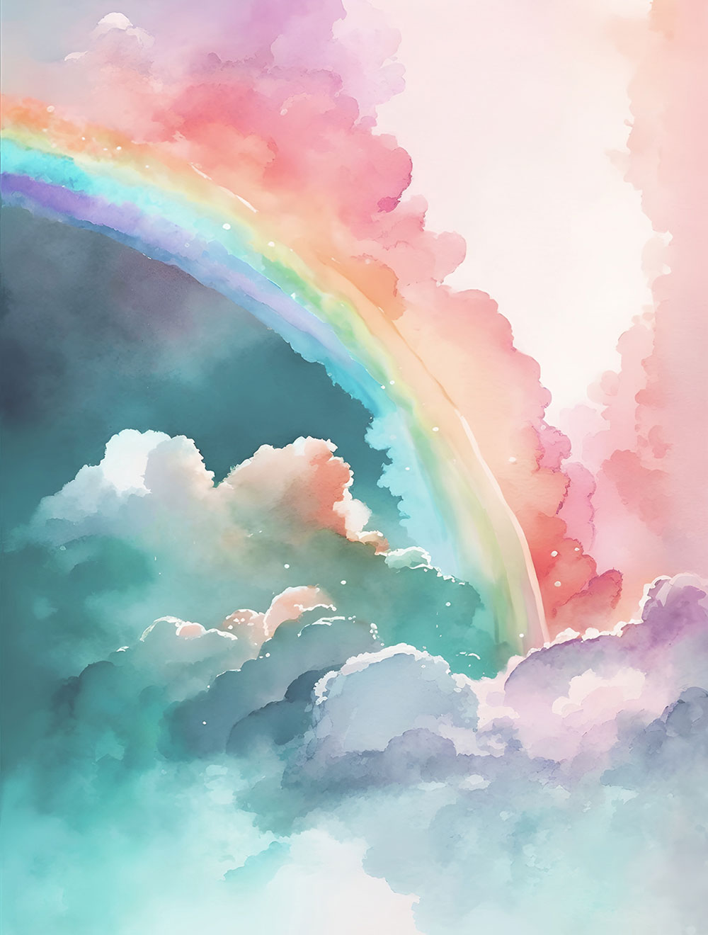 Vlies-Fototapete, Regenbogen, CW6000-3, Cute Walls, Decoprint