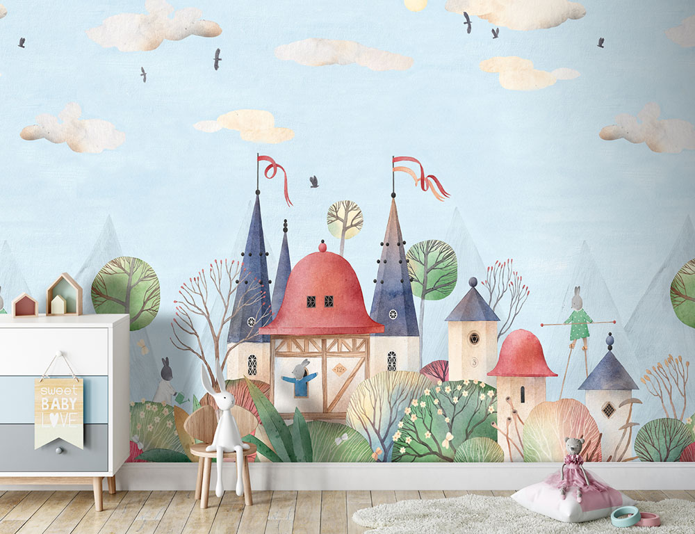 Kinderfototapete, Tiere, CW6007-1, Cute Walls, Decoprint