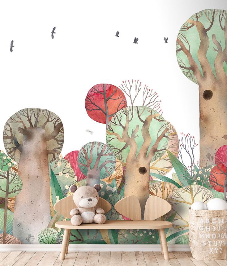 Kinderfototapete, Landschaft, Wald, CW6049-1, Cute Walls, Decoprint