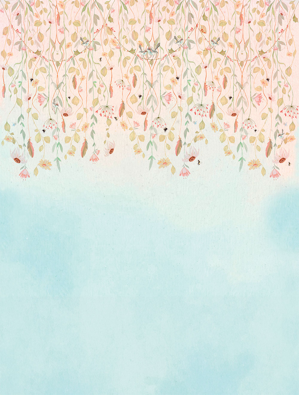 Vlies-Fototapete, Blumen, CW6124-1, Cute Walls, Decoprint