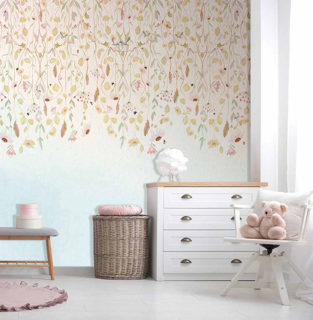 Vlies-Fototapete, Blumen, CW6124-1, Cute Walls, Decoprint