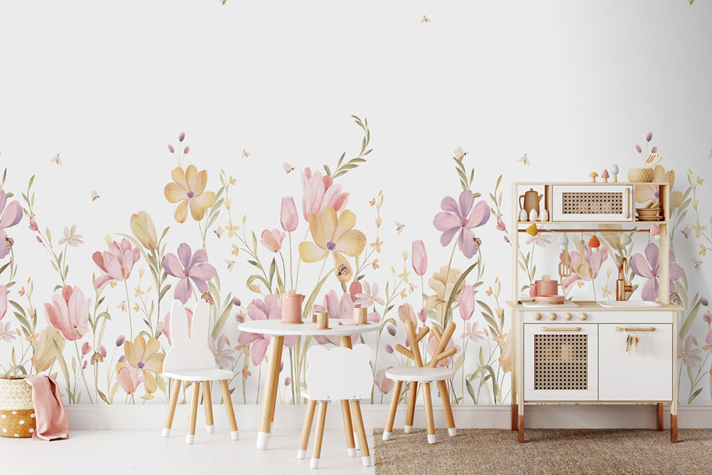 Vlies-Fototapete, Blumen, CW6129-1, Cute Walls, Decoprint