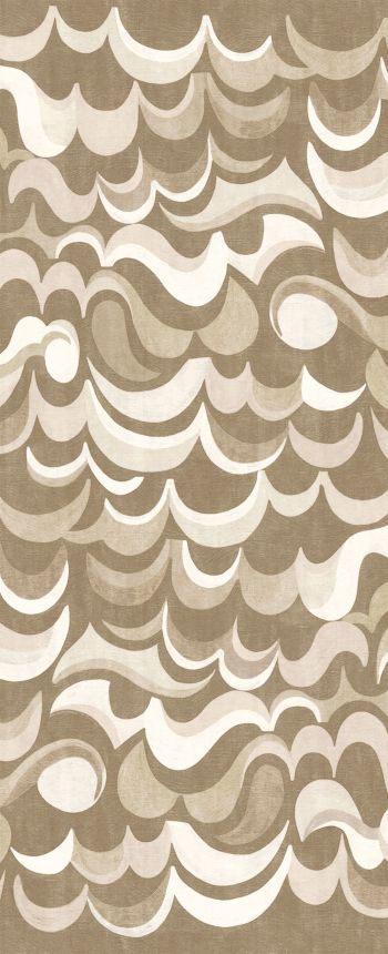Vlies-Fototapete, braun-beige, Wellen, DGRHA1011-260, Rhapsody, Masureel