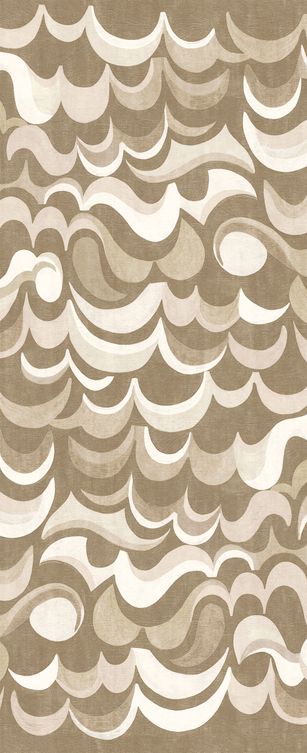 Vlies-Fototapete, braun-beige, Wellen, DGRHA1011-300, Rhapsody, Masureel