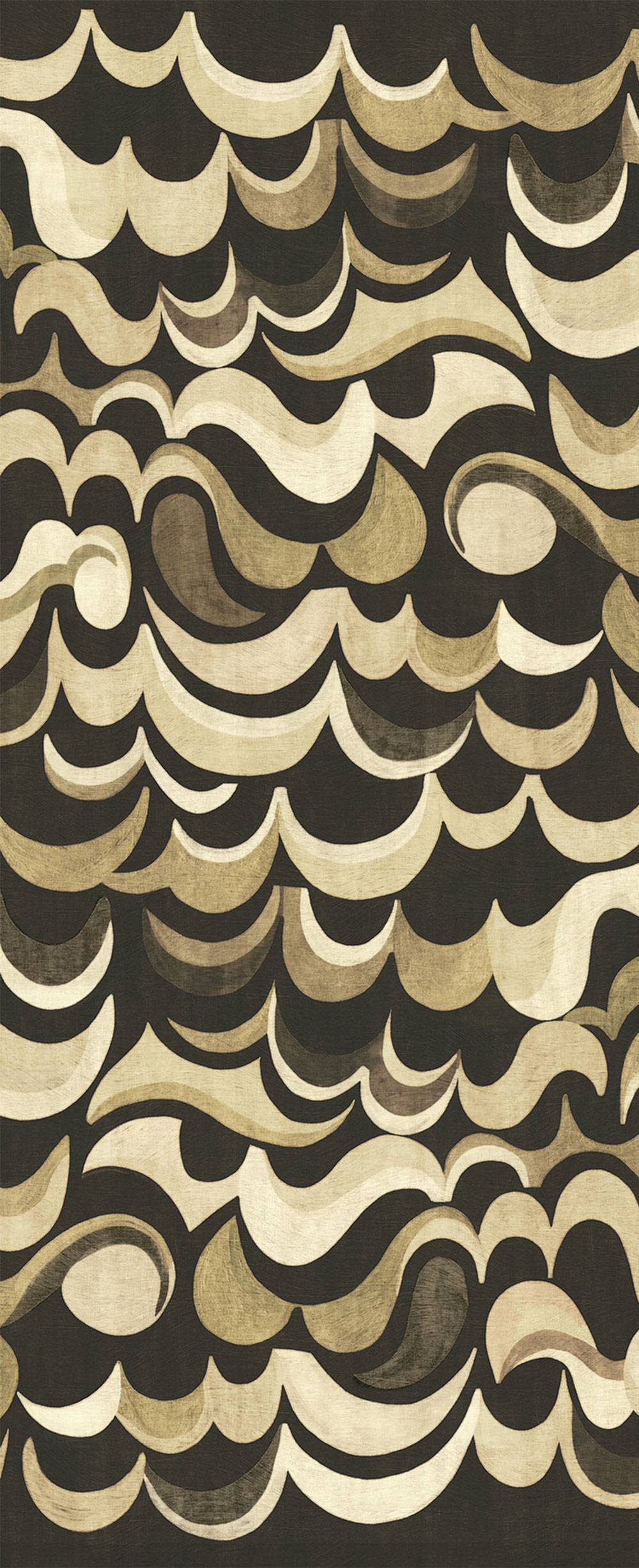 Vlies-Fototapete, braun, Wellen, DGRHA1021-300, Rhapsody, Masureel