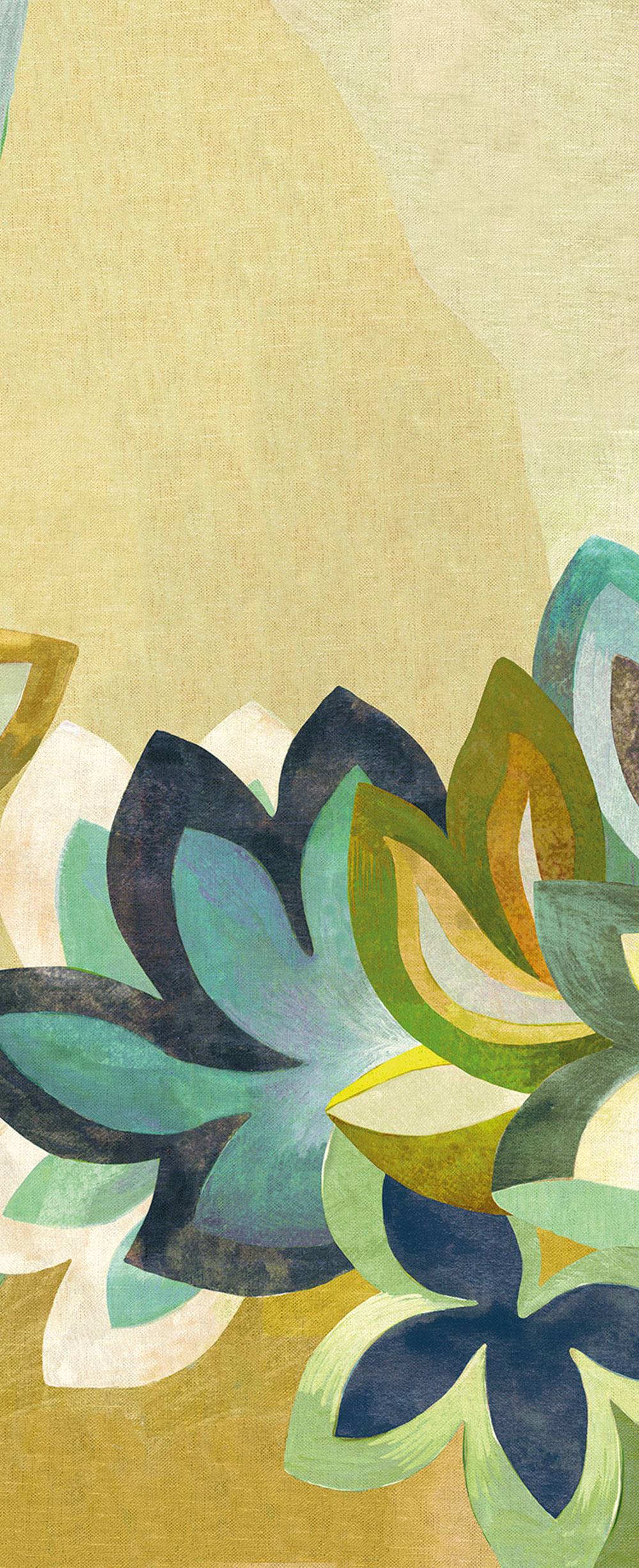 Vlies-Fototapete, grün, Blumen, DGRHA2012-300, Rhapsody, Masureel