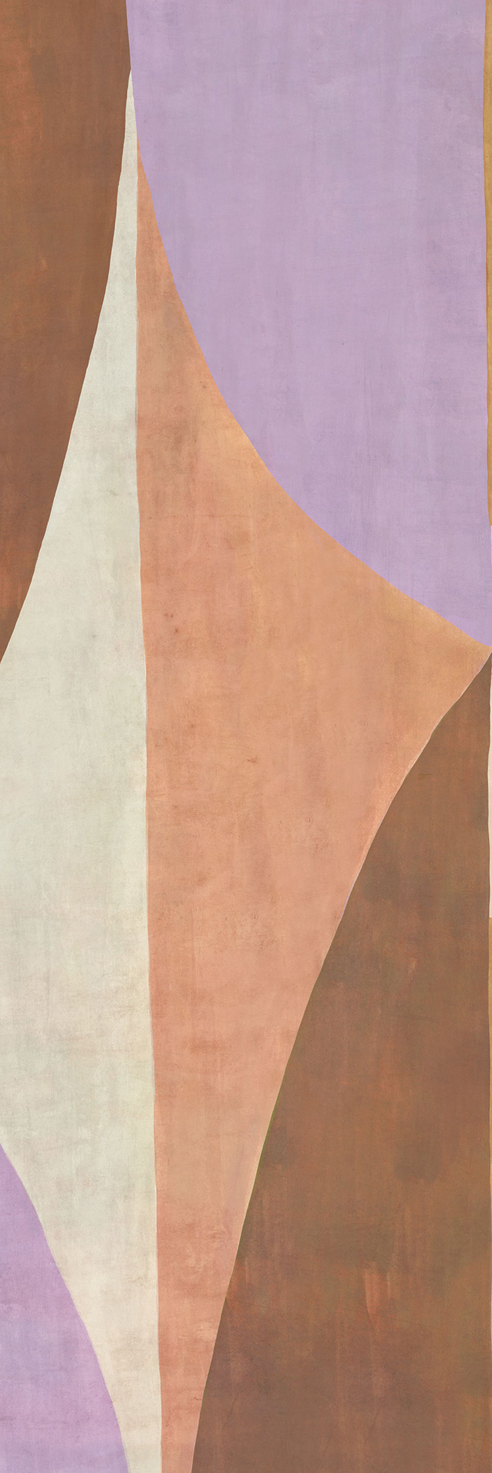 Geometrische Vlies-Fototapete, braun-Lila, DGAMA3043-260, Amani, Masureel