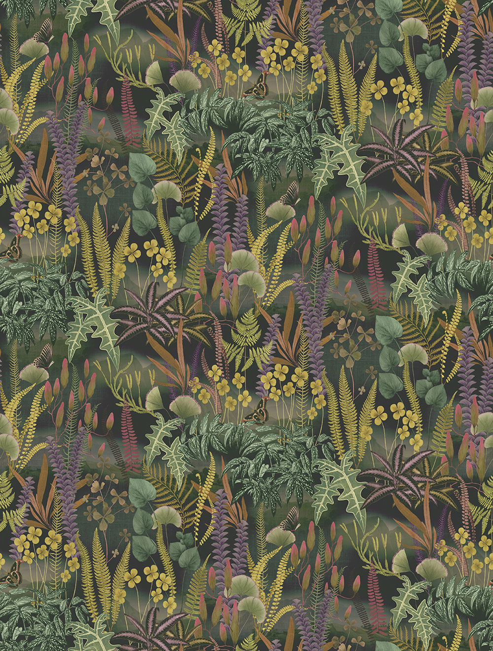 Vlies-Fototapete, grün, Blätter, FW4005-3, Feature Walls, Decoprint