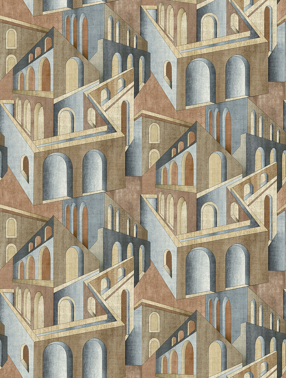 Grafische Vlies-Fototapete, braun-grau, FW4013-1, Feature Walls, Decoprint