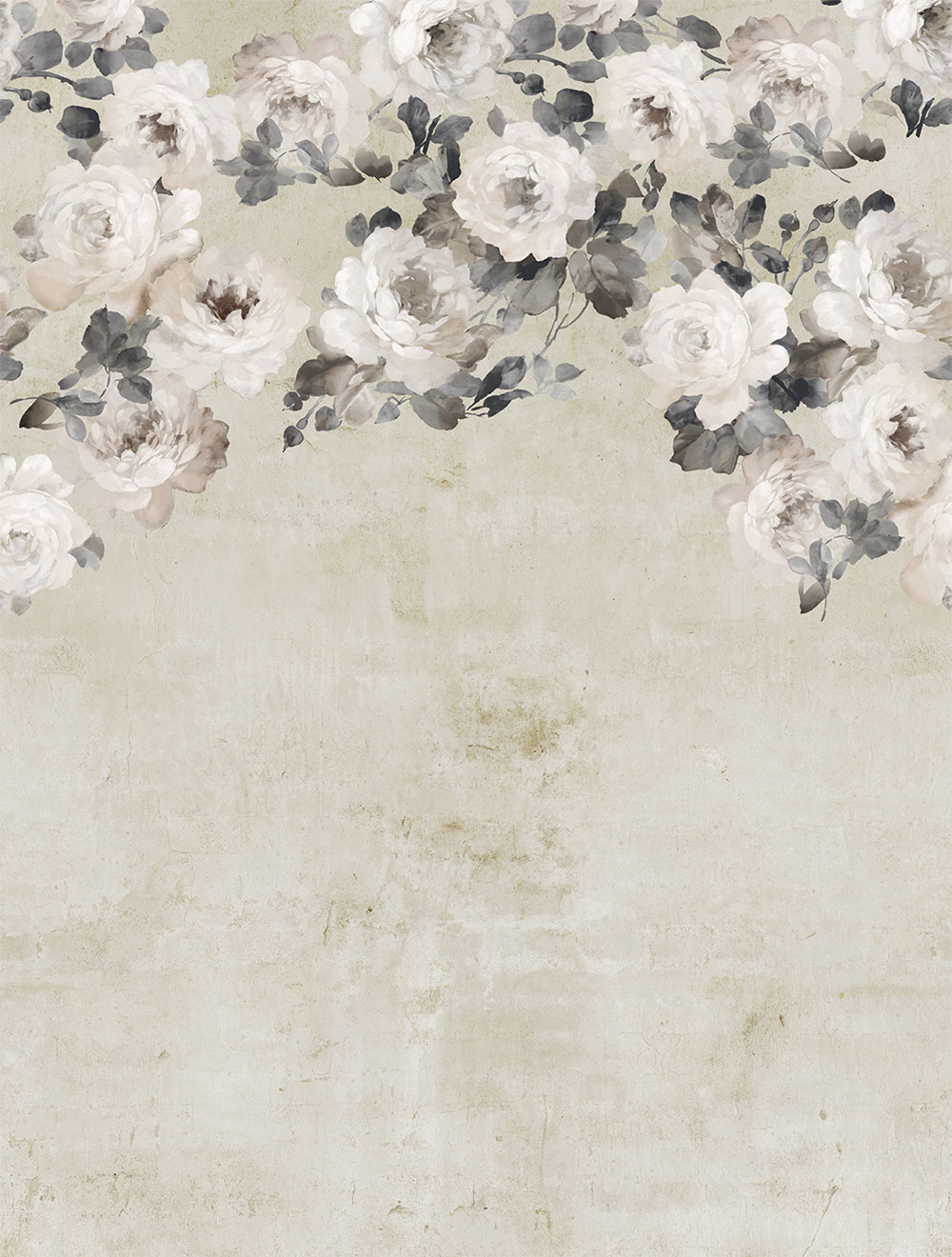 Vlies-Fototapete, beige, Blumen, FW4023-1, Feature Walls, Decoprint