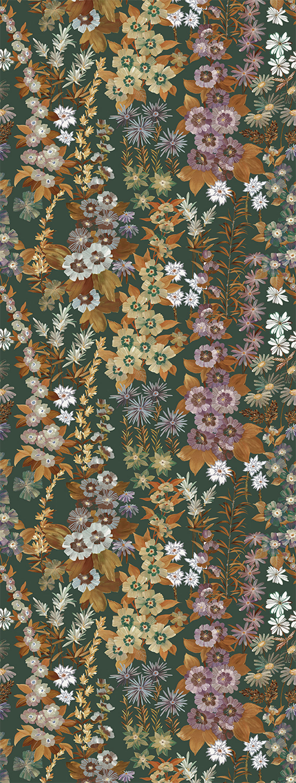 Vlies-Fototapete, grün, Blumen, FW4025-10, Feature Walls, Decoprint