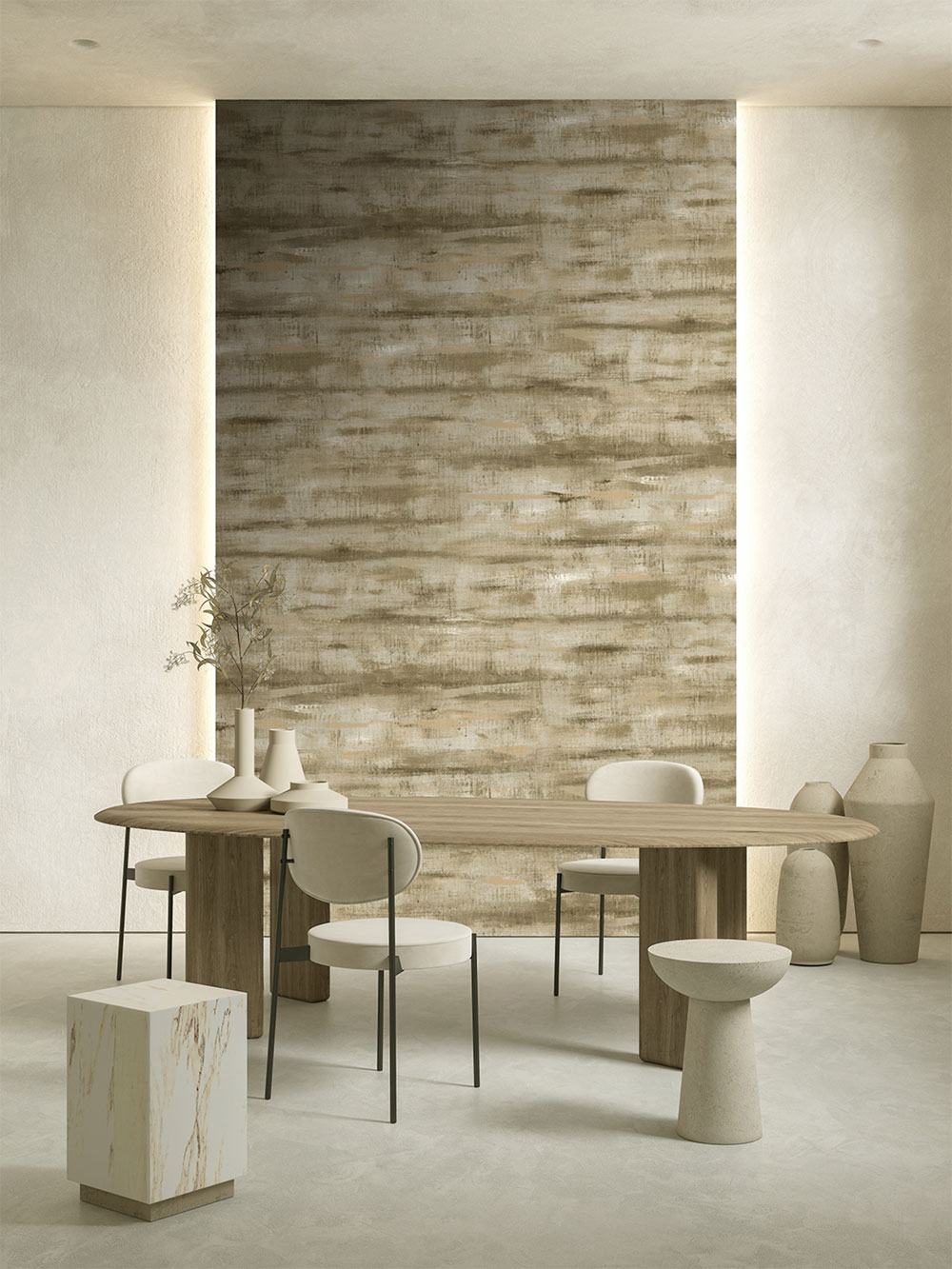 Vlies-Fototapete, braun-beige, Malerei, FW4053-8, Feature Walls, Decoprint