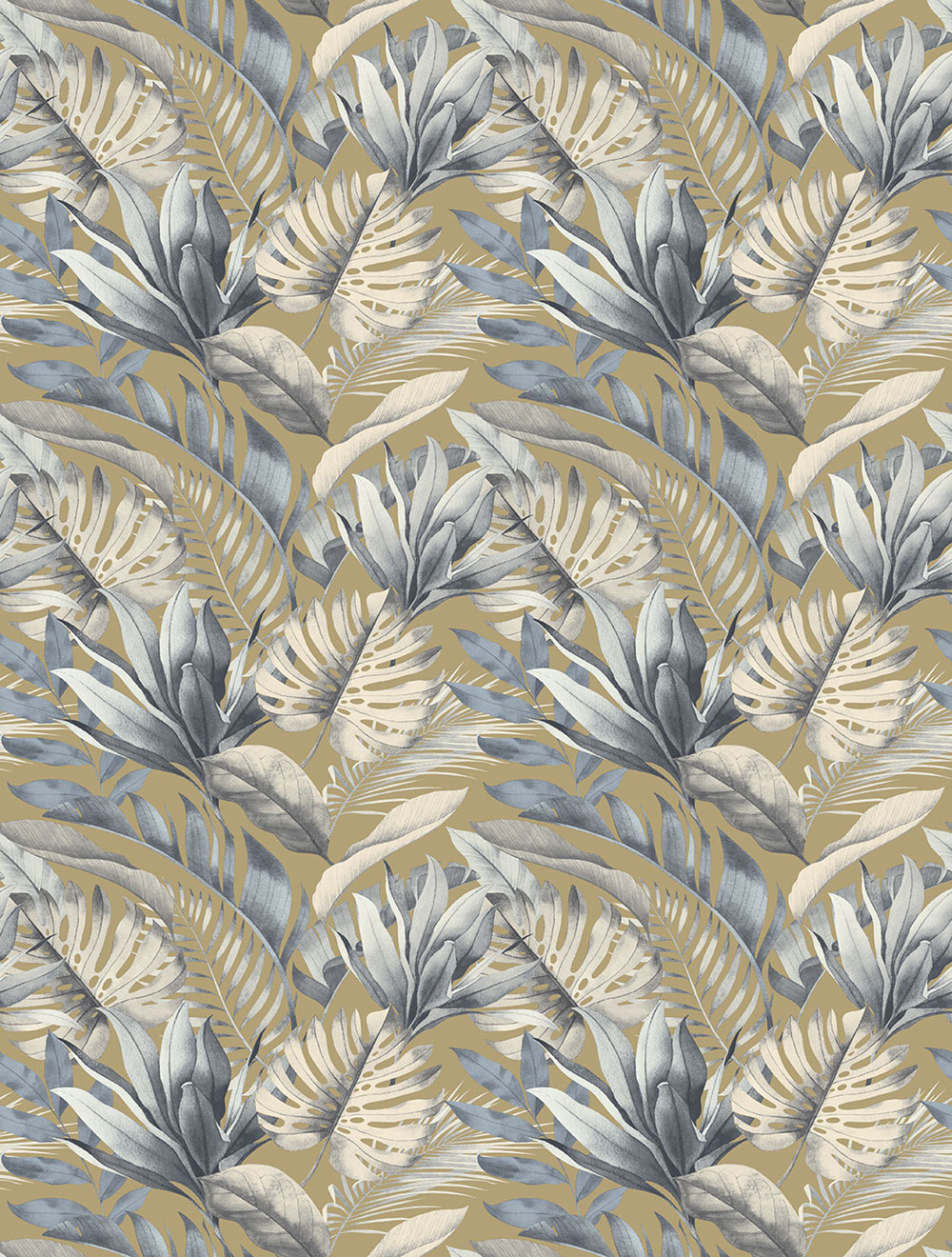 Vlies-Fototapete, beige, Blätter, FW4059-6, Feature Walls, Decoprint