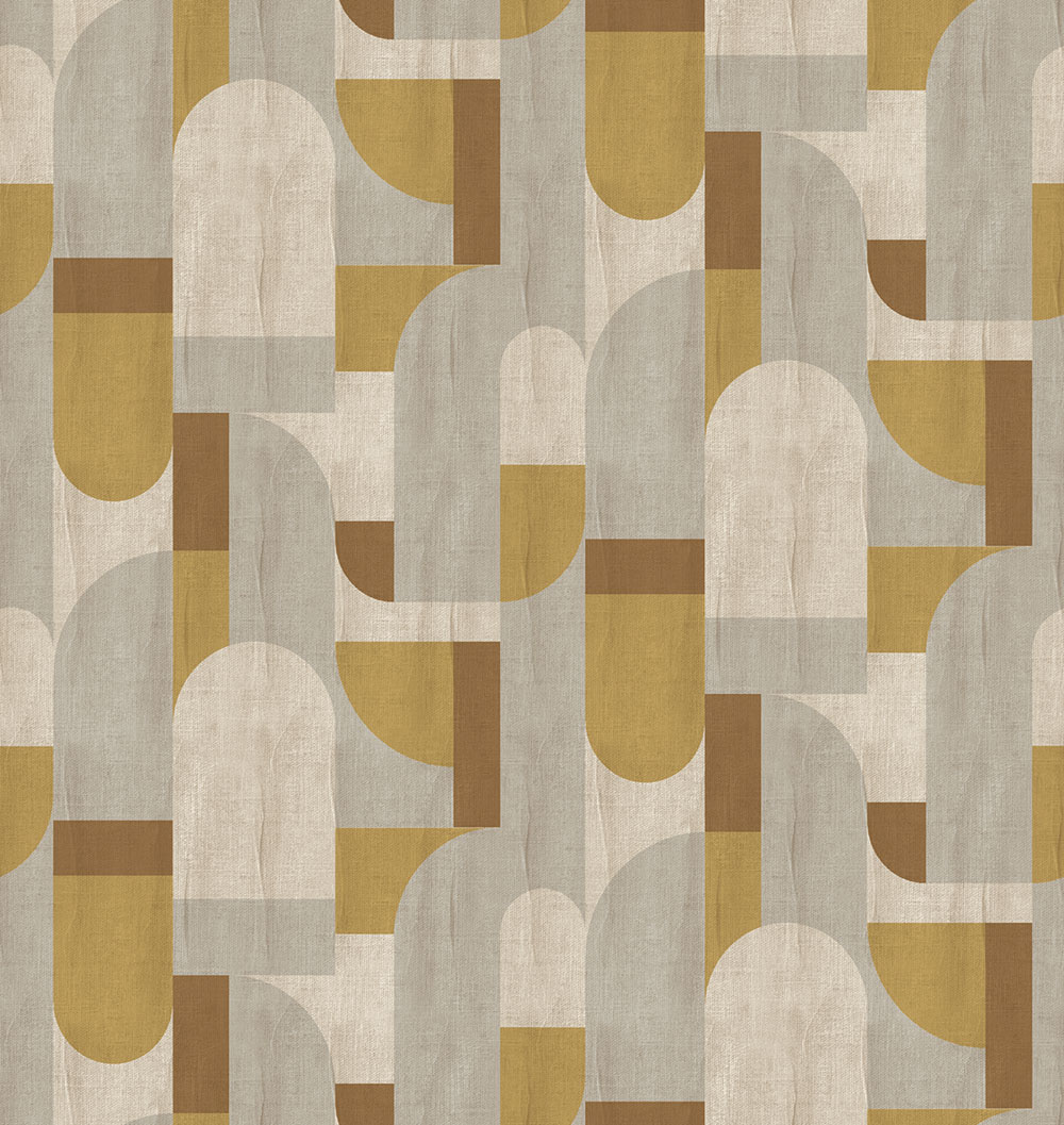 Geometrische Vlies-Fototapete, beige, FW4064-3, Feature Walls, Decoprint