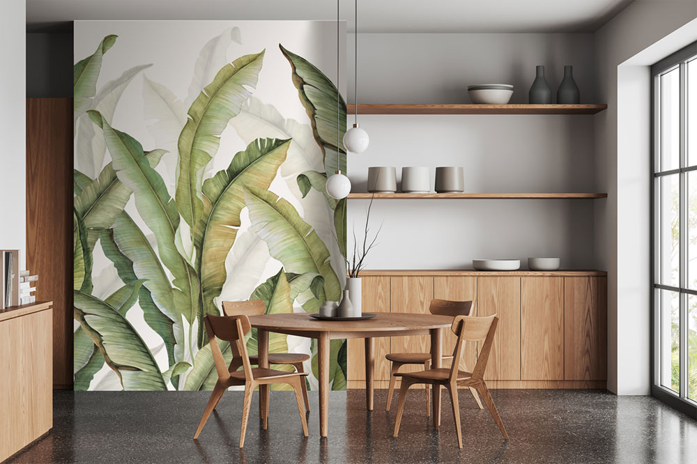 Vlies-Fototapete, grün, Blätter, FW4032-1, Feature Walls, Decoprint