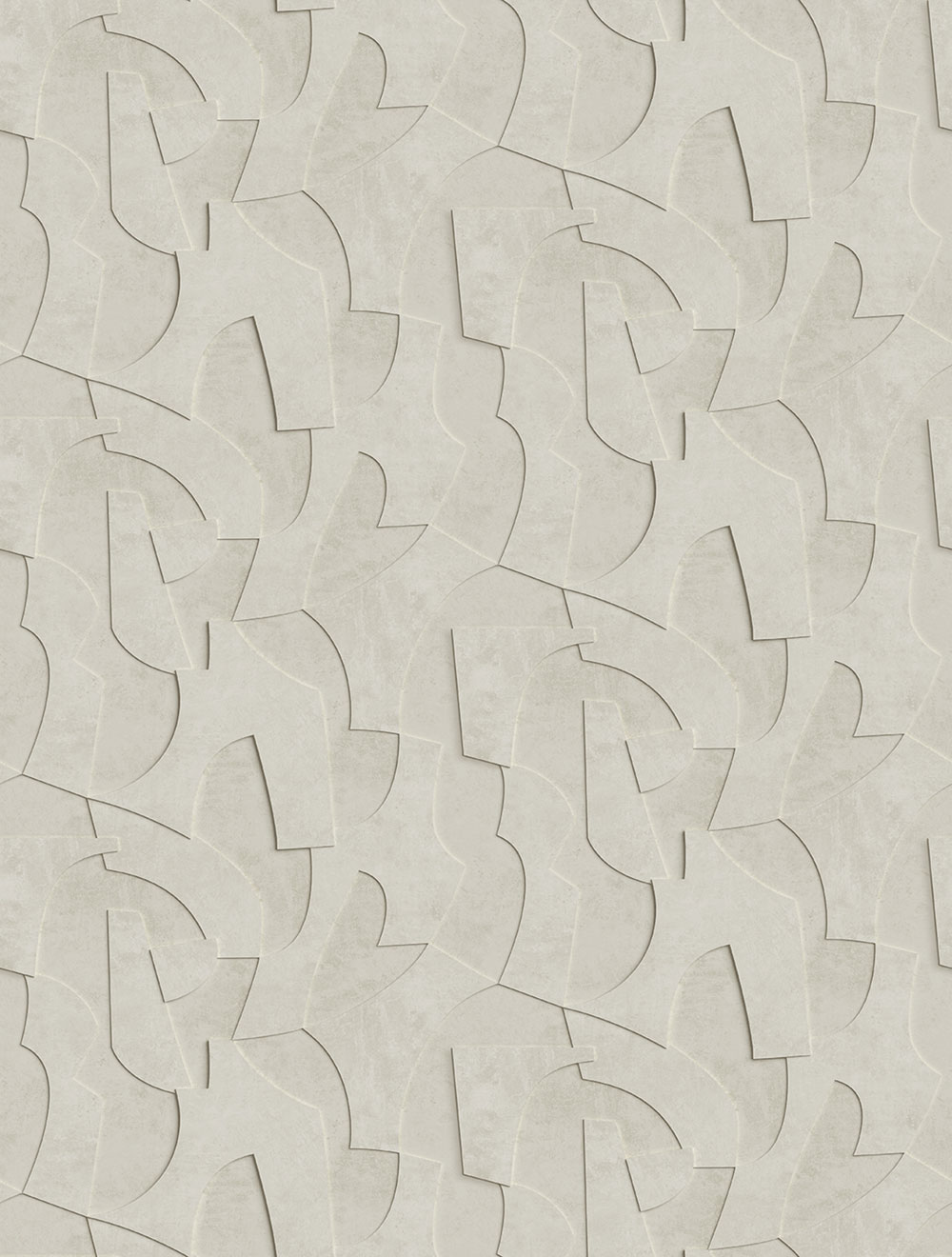 Geometrische Vlies-Fototapete, 3D, grau, FW4042-1, Feature Walls, Decoprint