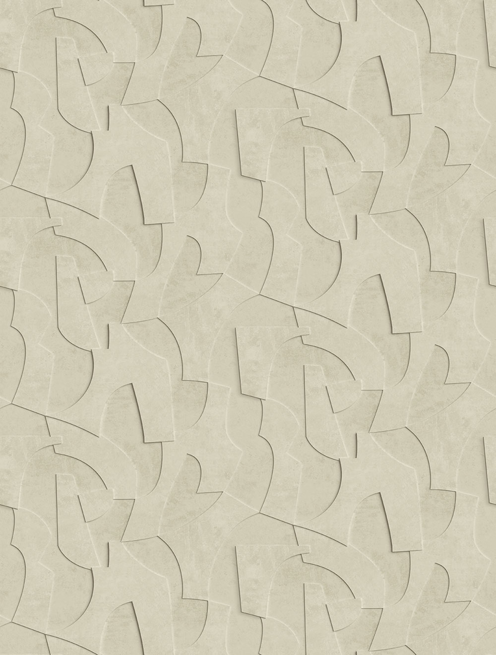 Geometrische Vlies-Fototapete, 3D, creme, FW4042-2, Feature Walls, Decoprint