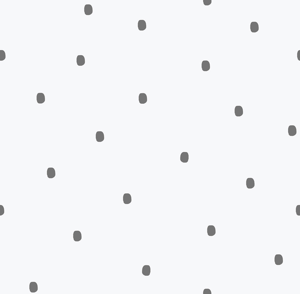 Vliestapete, weiß-schwarz, Punkte, Flecken, 291-4, Enzo,  ICH Wallcoverings