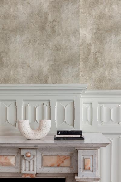 Vliestapete, grau-beige, beton, IC1204, Finest Selection, Vavex