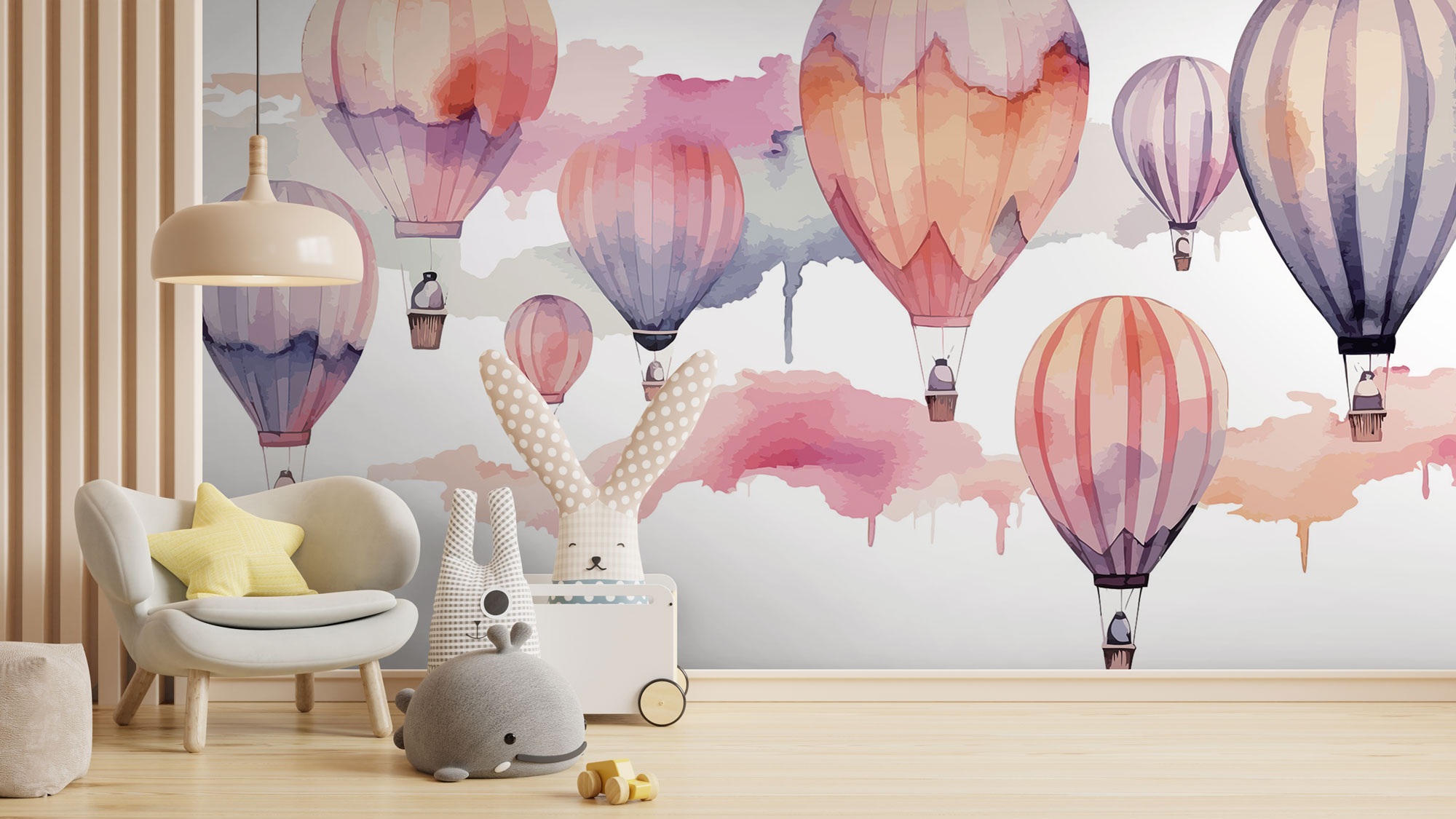 Vlies-Fototapete nach Maß, Luftballons, 10023, Vavex