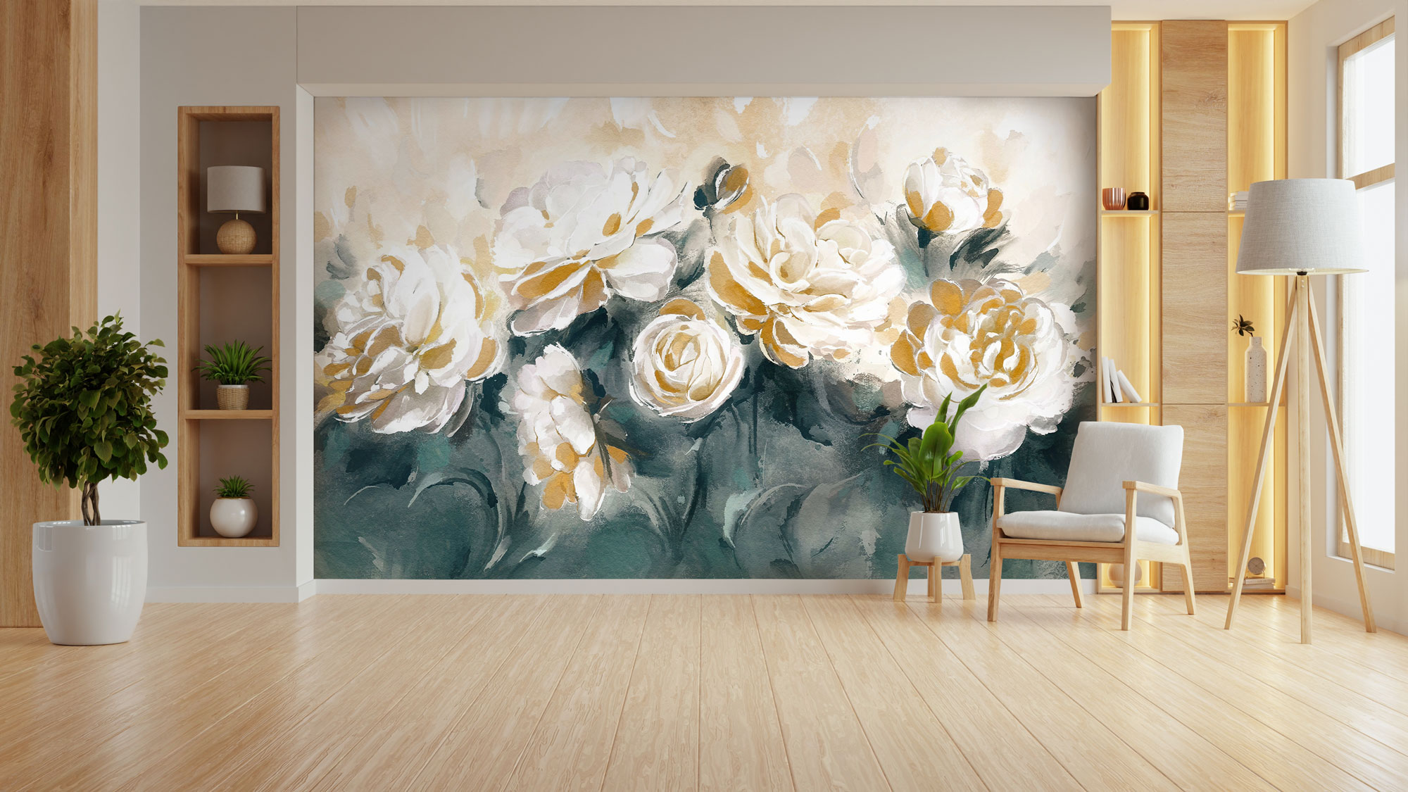 Vlies-Fototapete nach Maß, Blumen, 10046, Vavex