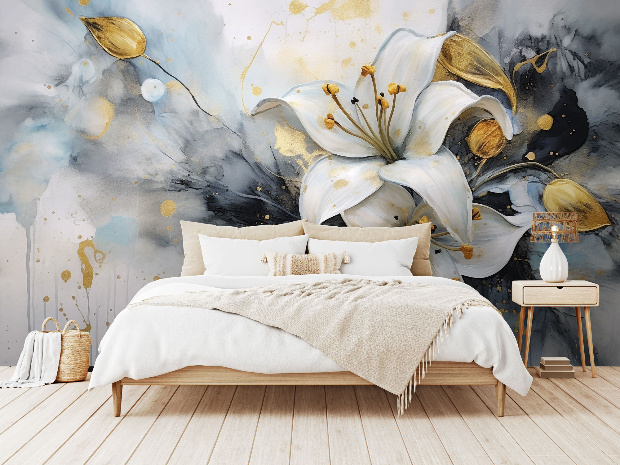 Fototapete nach Maß, Blumen, Lilien, 10051, Vavex