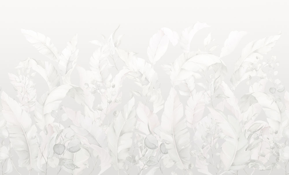 Luxuriöse Vlies-Fototapete, grau, Blätter, Z57773, Architexture 2,  Zambaiti Parati