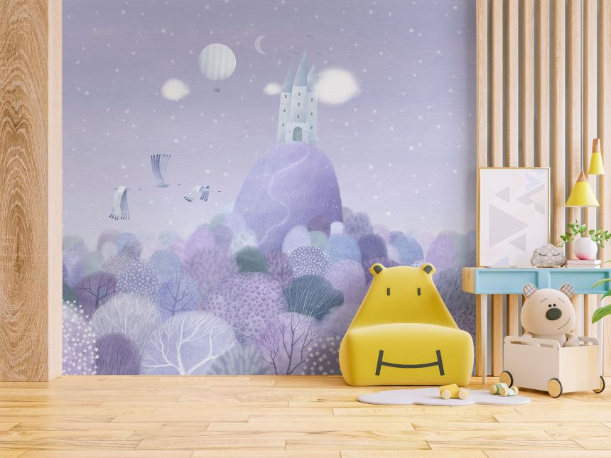 Kinder Vlies Fototapete nach Maß, Burg auf dem Felsen, 10153, Vavex