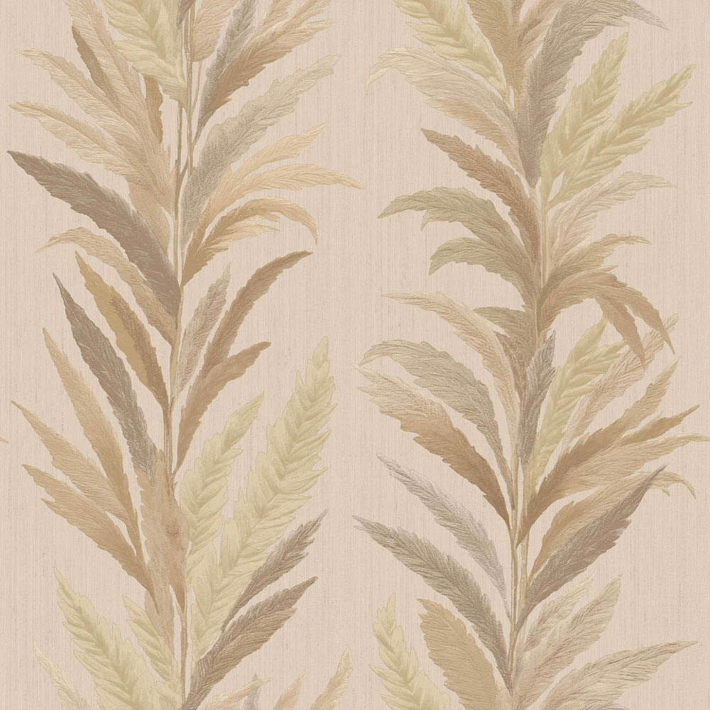 Tapete, gold-beige, Blätter, 35904, Ornamenta, Parato by Cristiana Masi