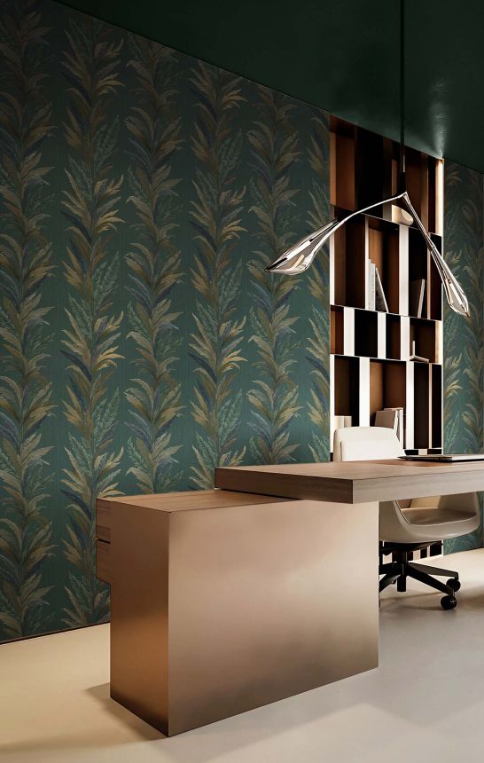 Tapete, grün, Blätter, 35905, Ornamenta, Parato by Cristiana Masi