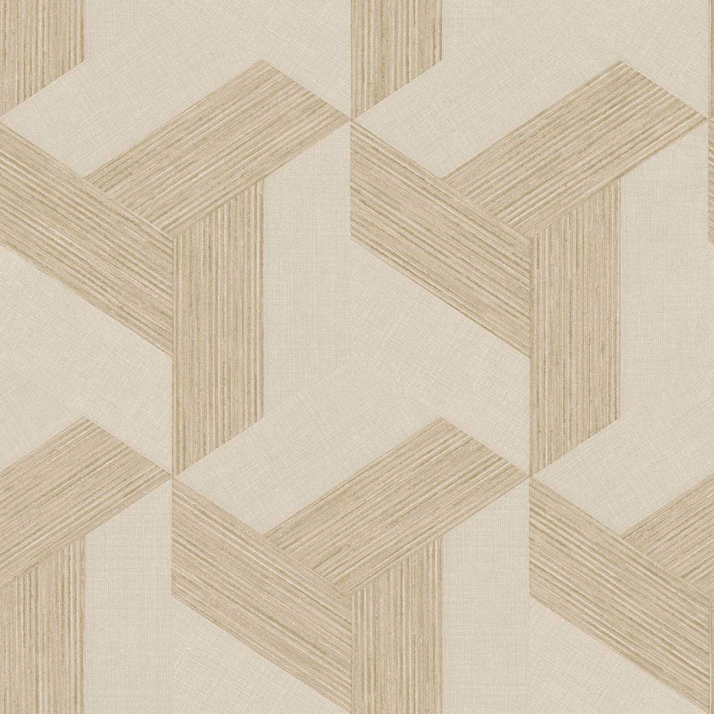 Vliestapete, geometrische, beige, 27502, Sintesi, Cristiana Masi by Parato