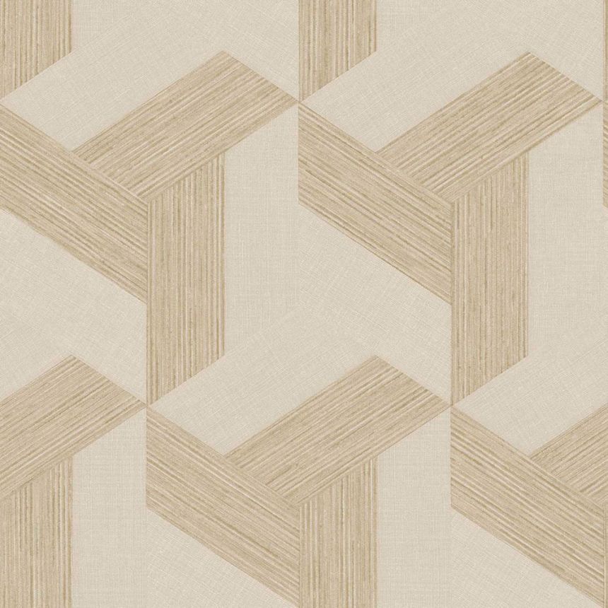 Vliestapete, geometrische, beige, 27502, Sintesi, Cristiana Masi by Parato