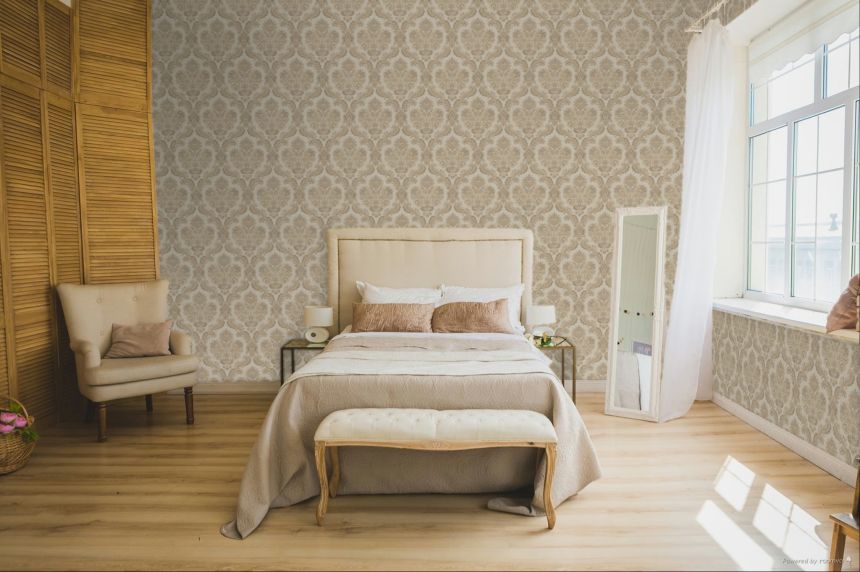 Tapete, beige, klassisch, 35947, Ornamenta, Parato by Cristiana Masi