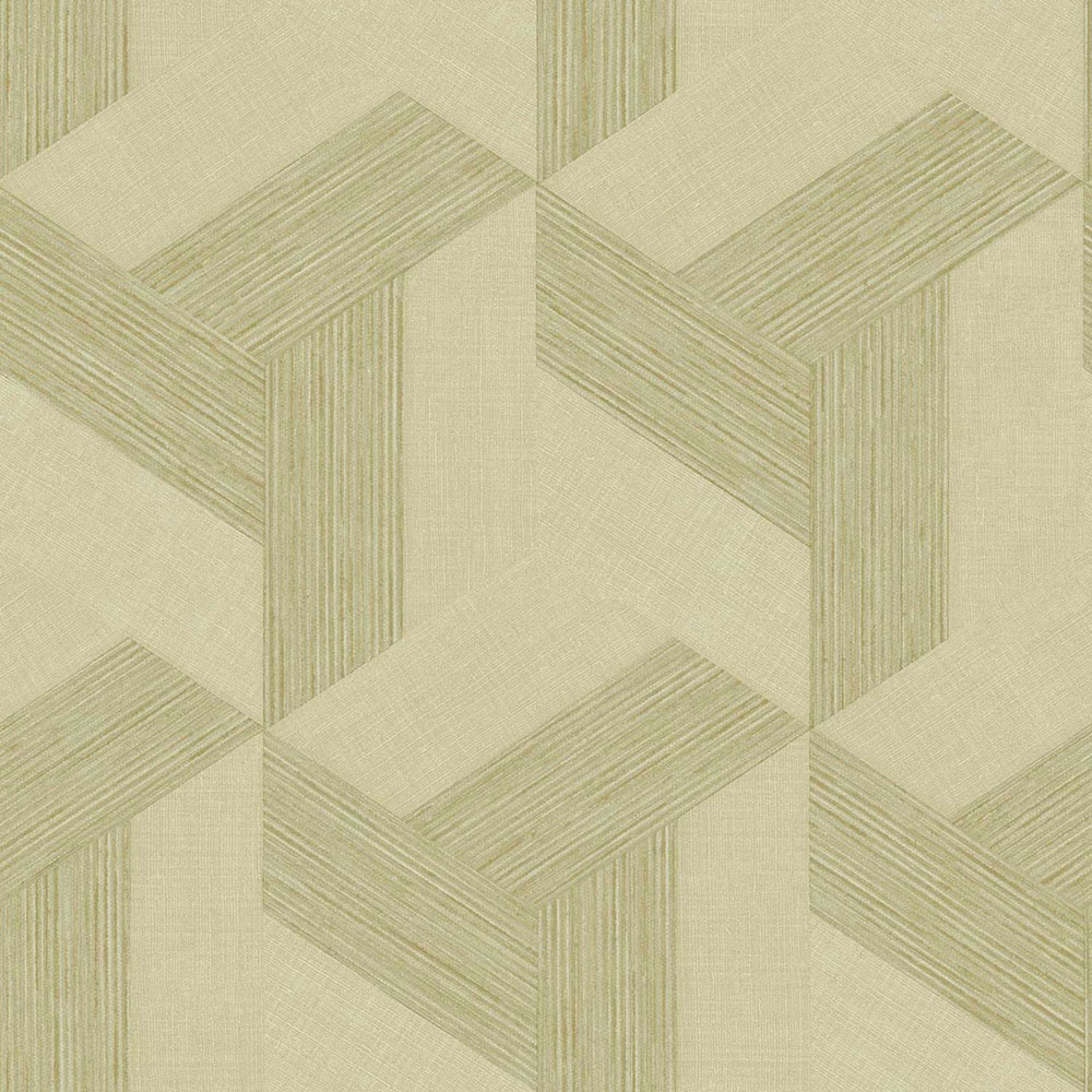 Vliestapete, geometrische, beige-grün, 27505, Sintesi, Cristiana Masi by Parato