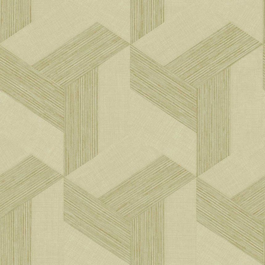 Vliestapete, geometrische, beige-grün, 27505, Sintesi, Cristiana Masi by Parato
