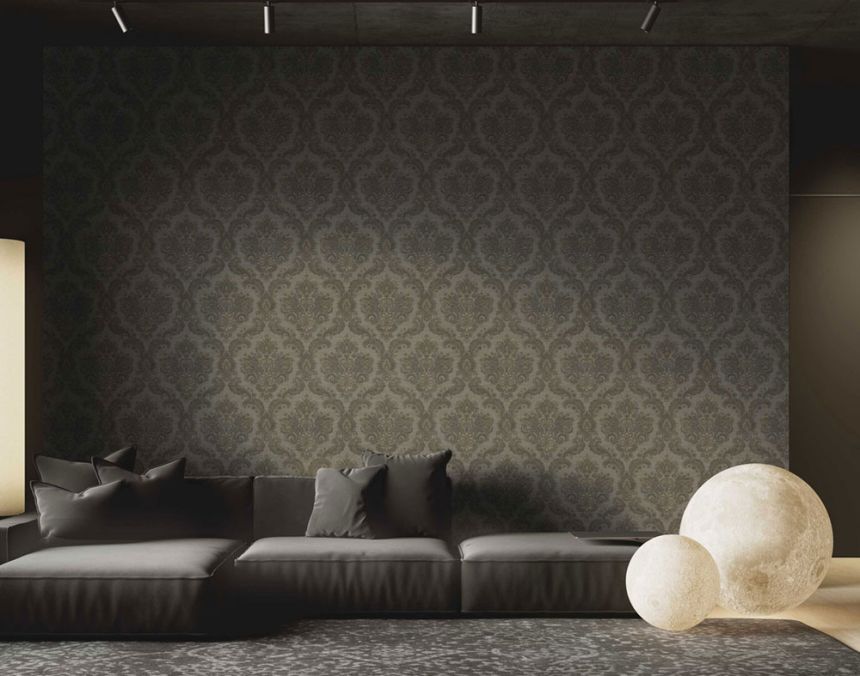 Tapete, braun, klassisch, 35949, Ornamenta, Parato by Cristiana Masi