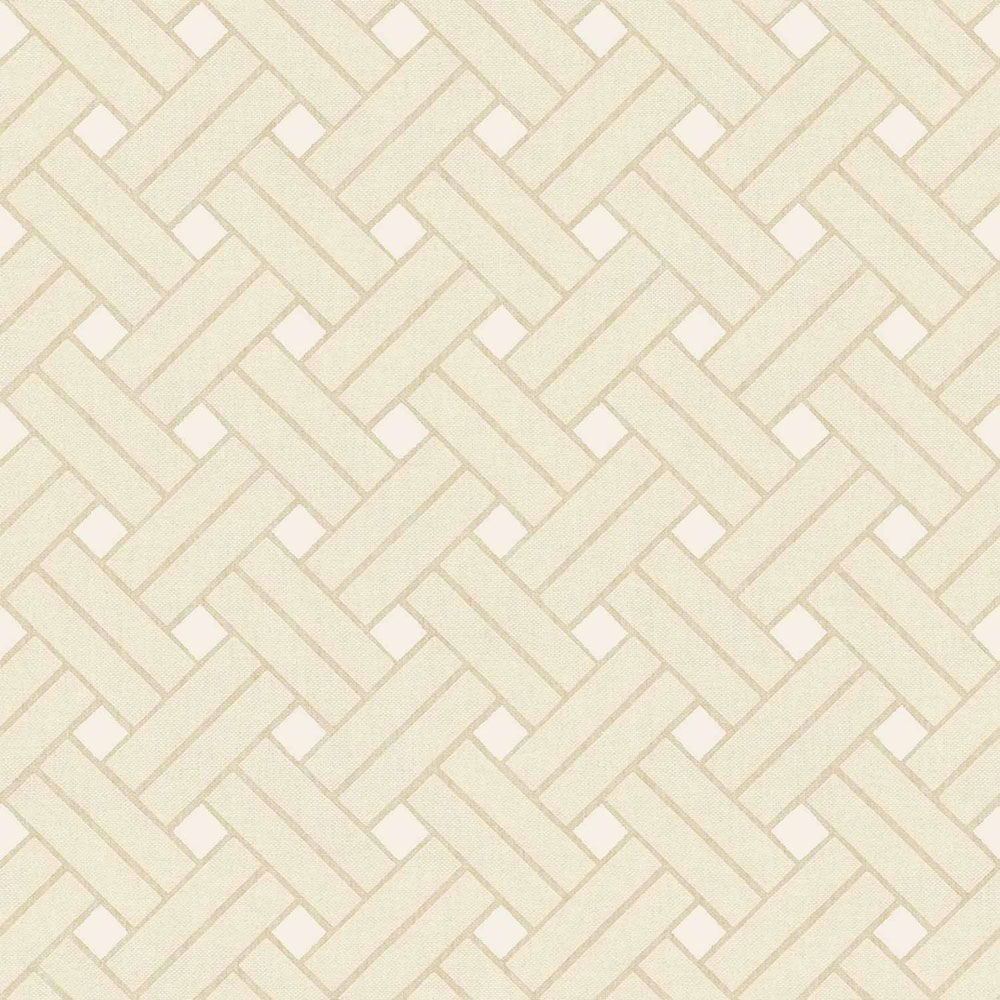 Geometrische Tapete, beige, 32421, Vitalis, Parato by Cristiana Masi