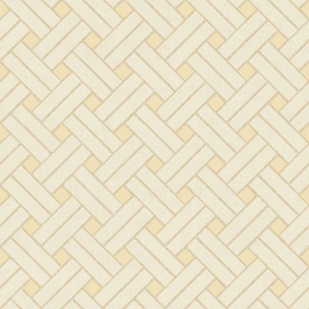 Geometrische Tapete, beige, 32422, Vitalis, Parato by Cristiana Masi