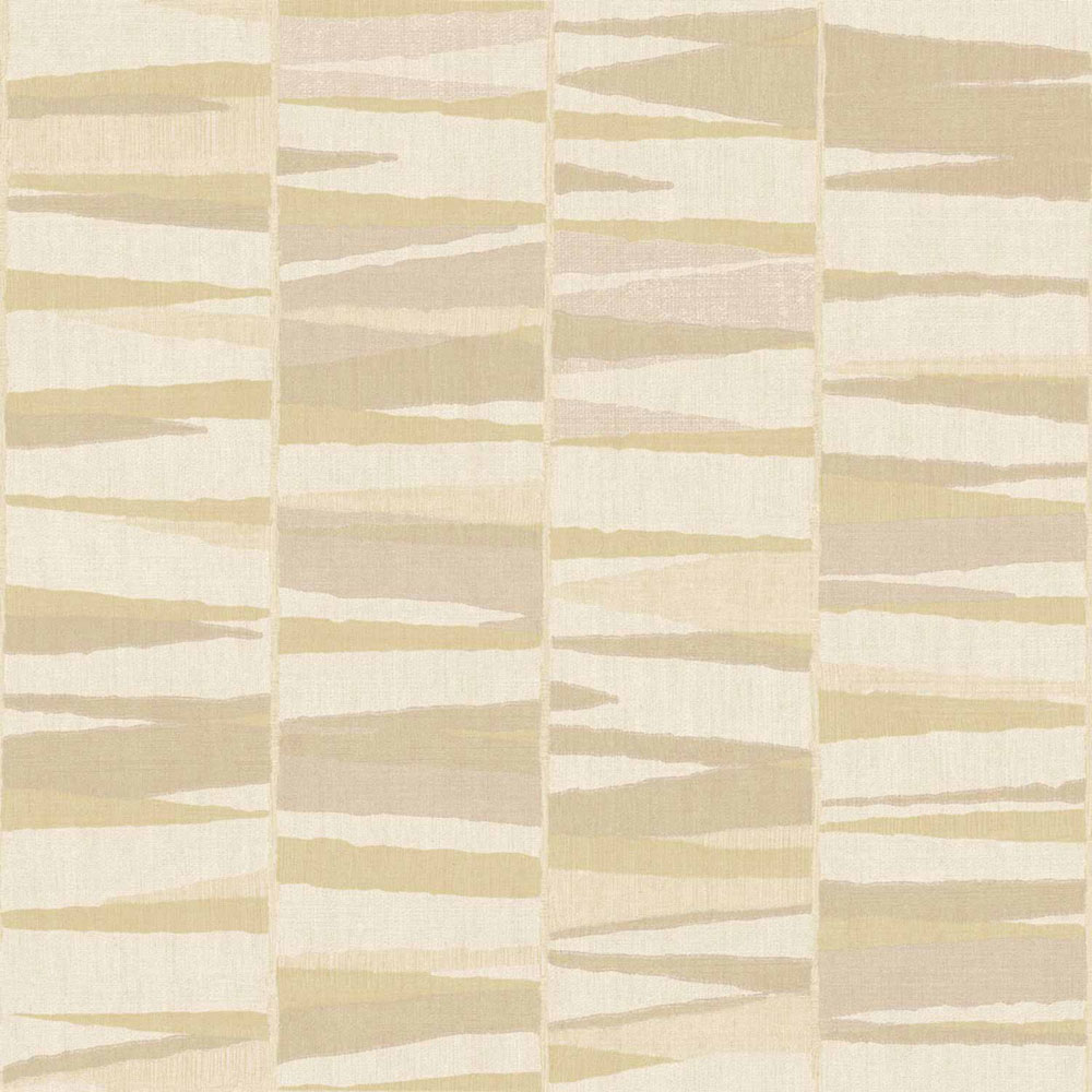 Geometrische Tapete, beige, 32442, Vitalis, Parato by Cristiana Masi