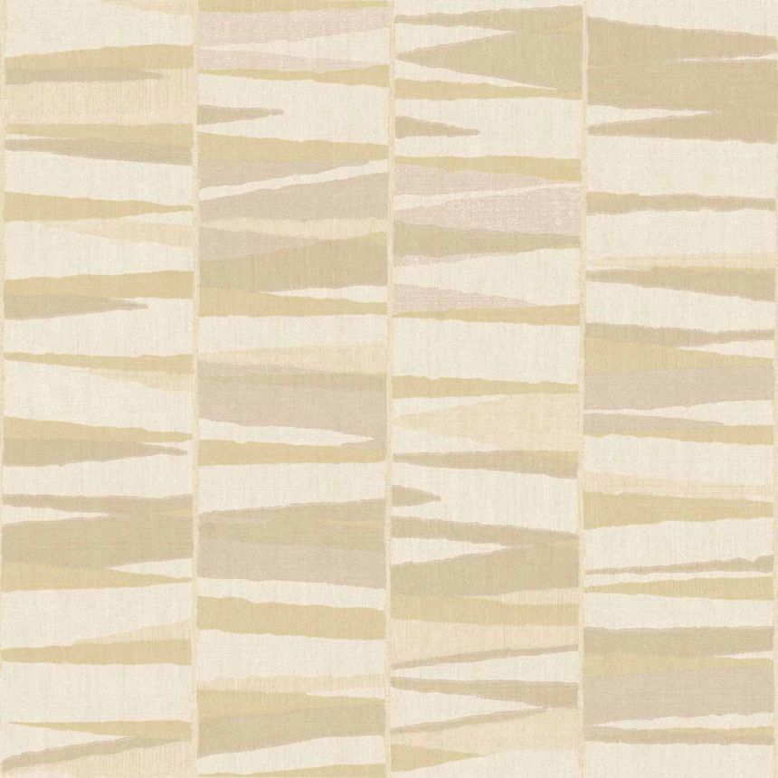 Geometrische Tapete, beige, 32442, Vitalis, Parato by Cristiana Masi