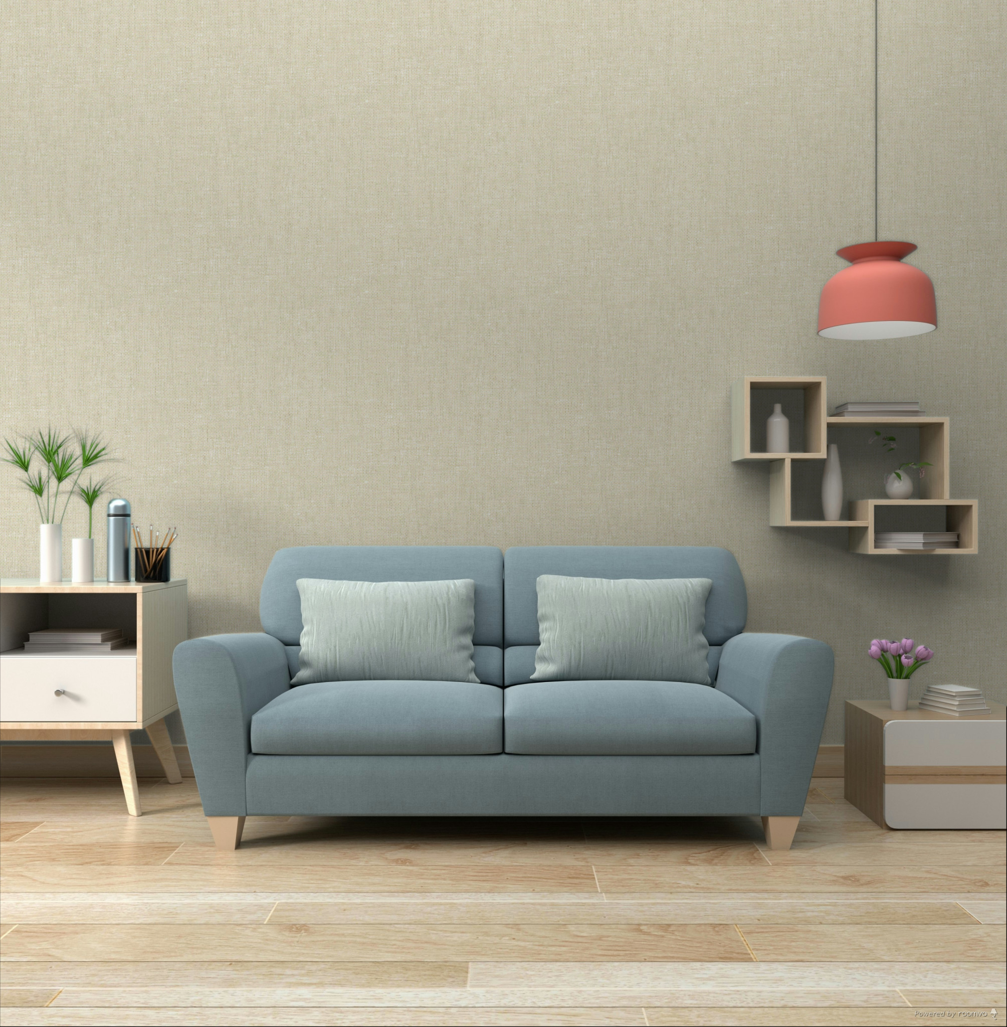 Tapete, gold-beige, Stoffoptik, 32462, Vitalis, Parato by Cristiana Masi