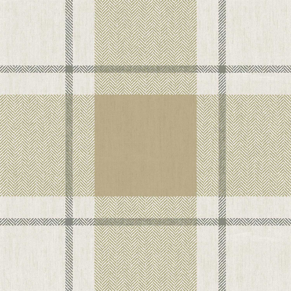 Tapete, grün-beige, Stoffoptik, 38405, Top Stripes, Parato by Cristiana Masi