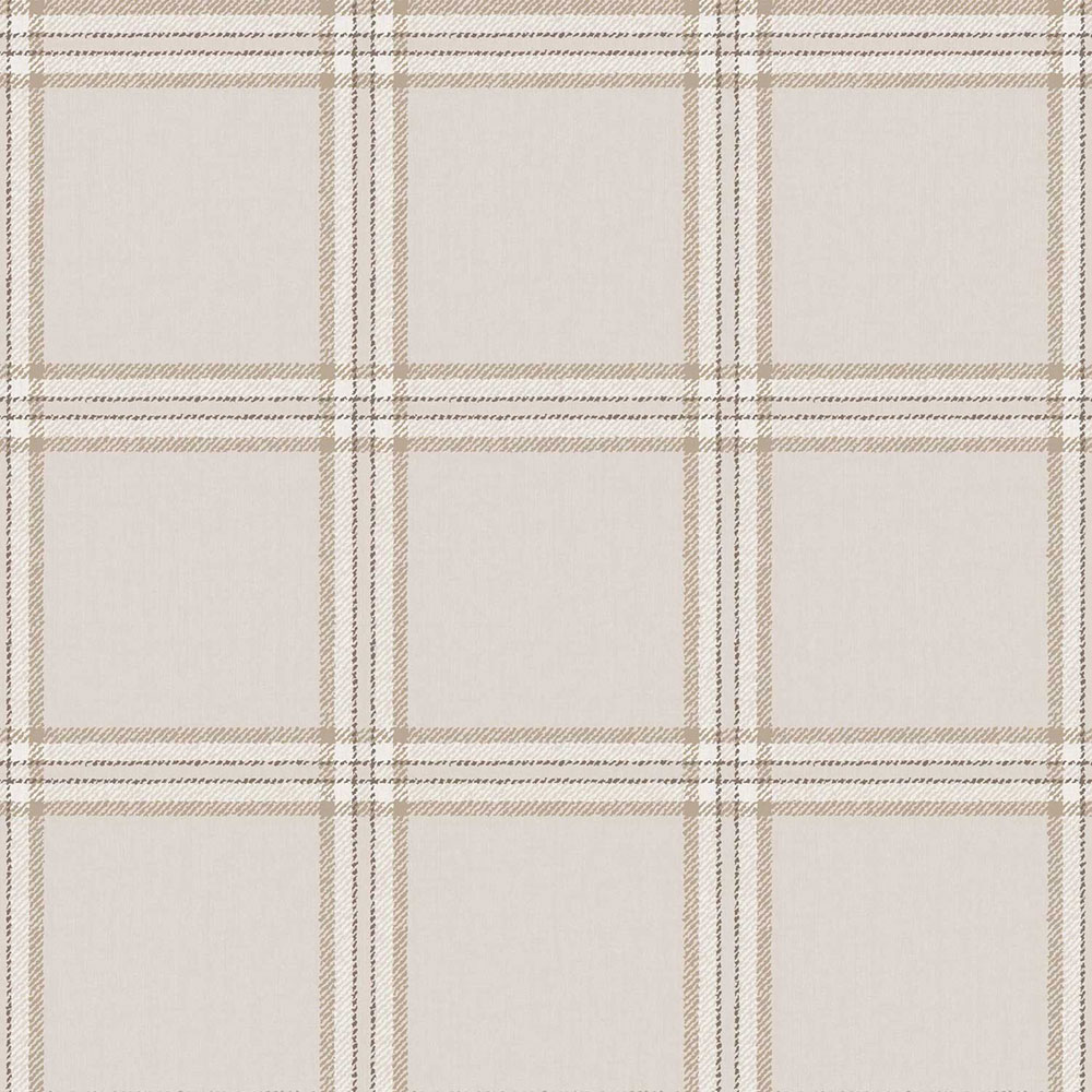 Tapete, grau-beige, Stoffoptik, 38411, Top Stripes, Parato by Cristiana Masi